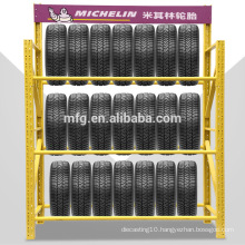 Medium Heavy Duty Cold Rolled Steel Storage/Display Shelves for Tyres in 4S Store